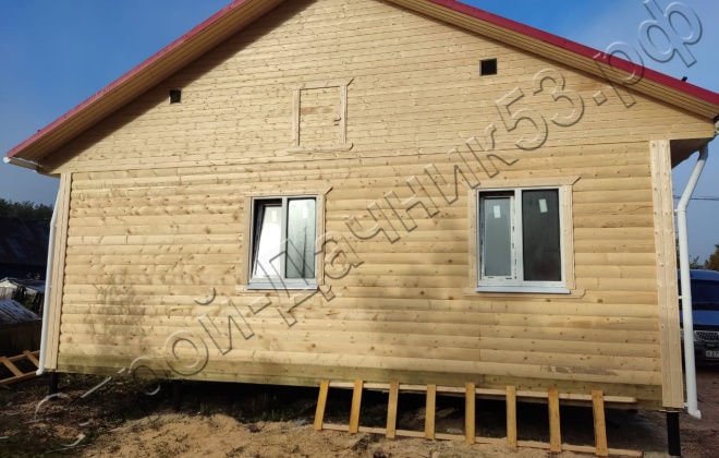 4 Брусовой дом ОД-20, 10,5х8м, 84М², Ленинградская область, Ломоносовский район, поселок Большая Ижора (4)